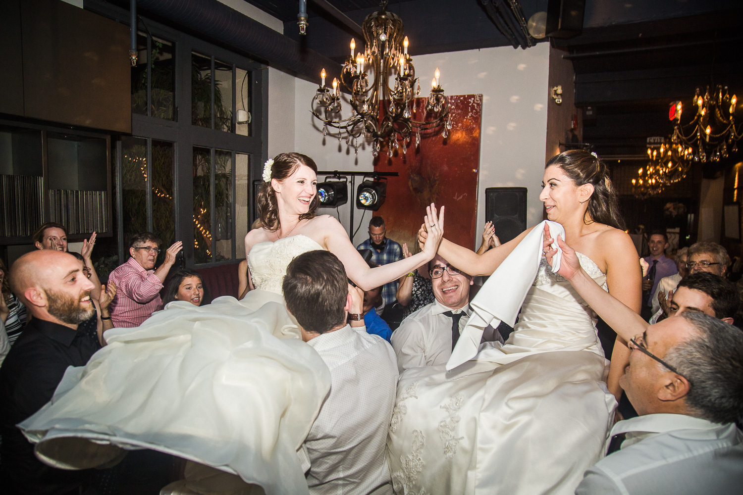 BRIX RESTAURANT LESBIAN WEDDING PHOTOGRAPHER PREVIEW – BIANCA & MINDY