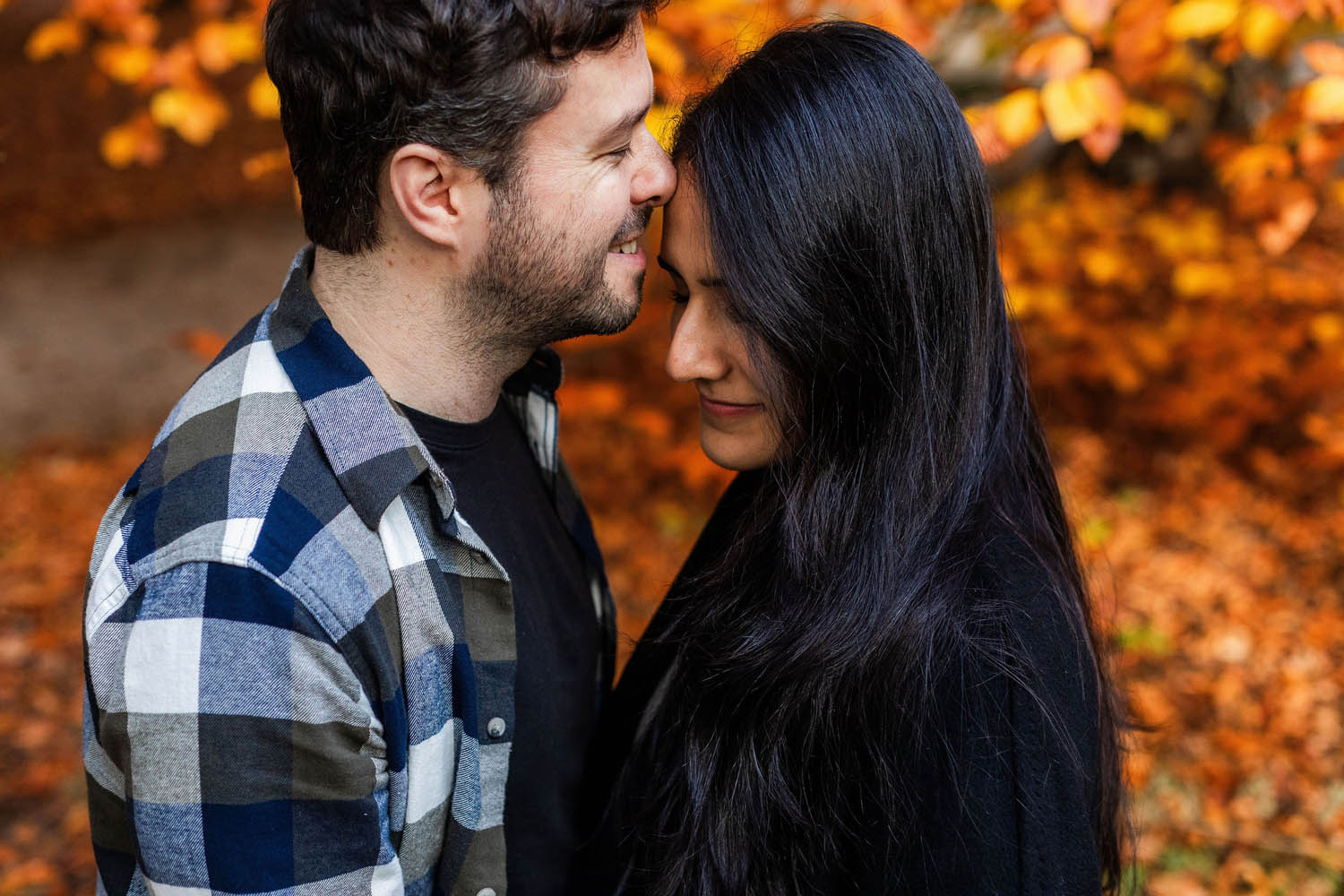 fall engagement in stanley park