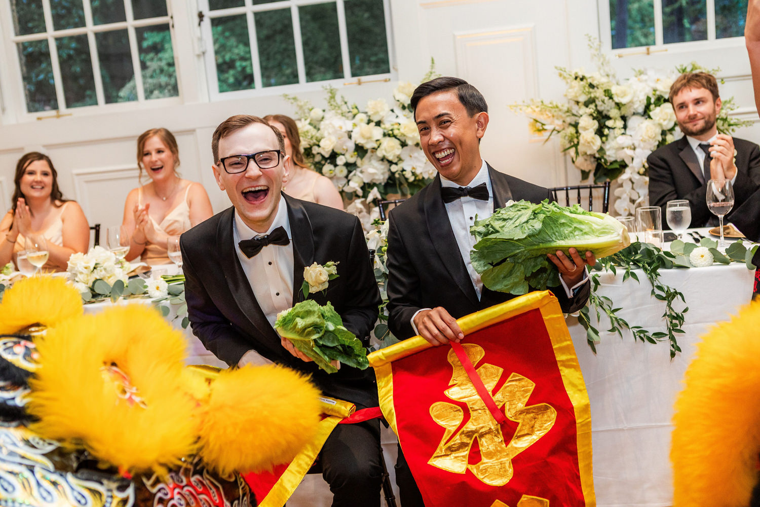 lion dance wedding reception stanley park pavilion