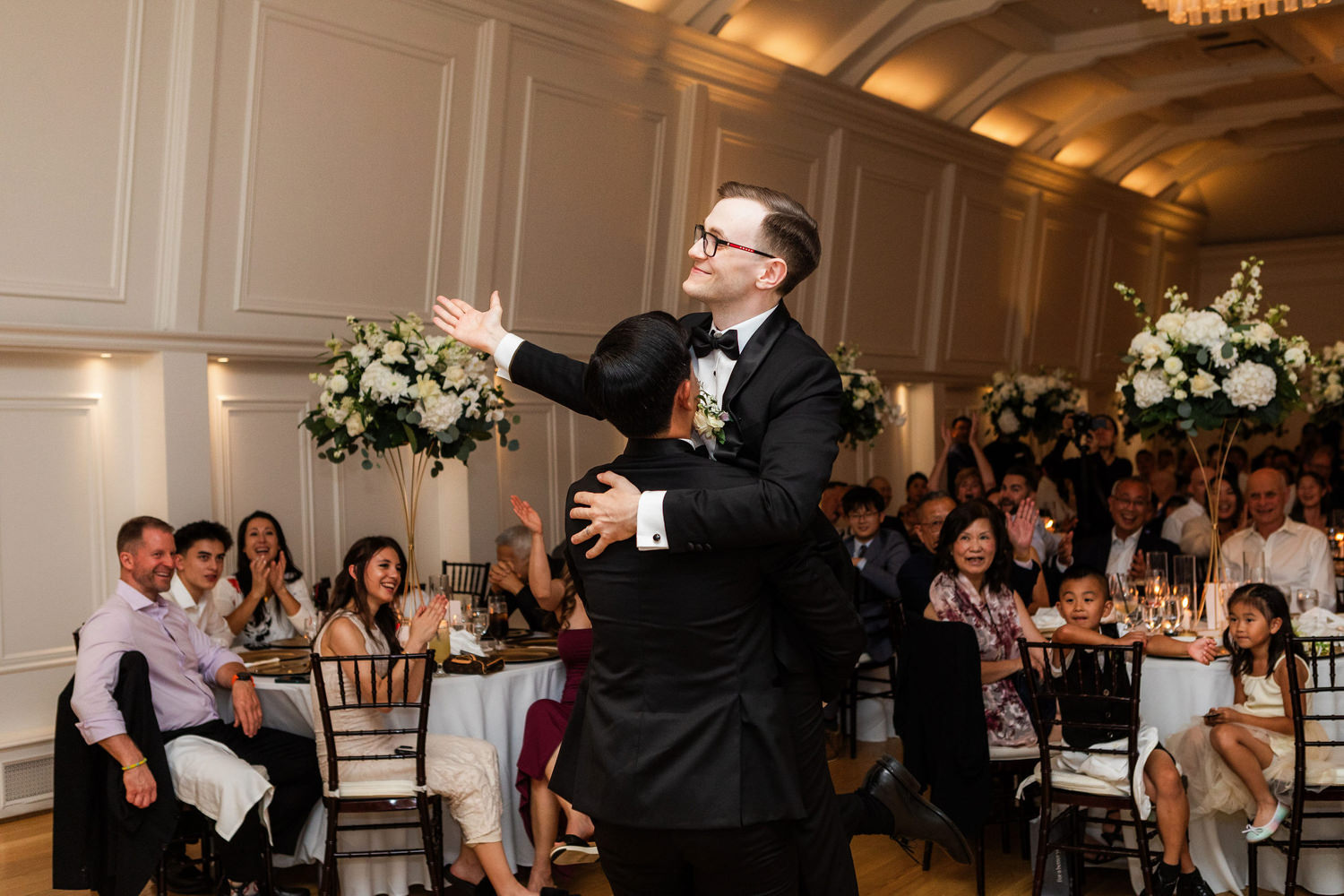 grooms first dance wedding reception stanley park pavilion